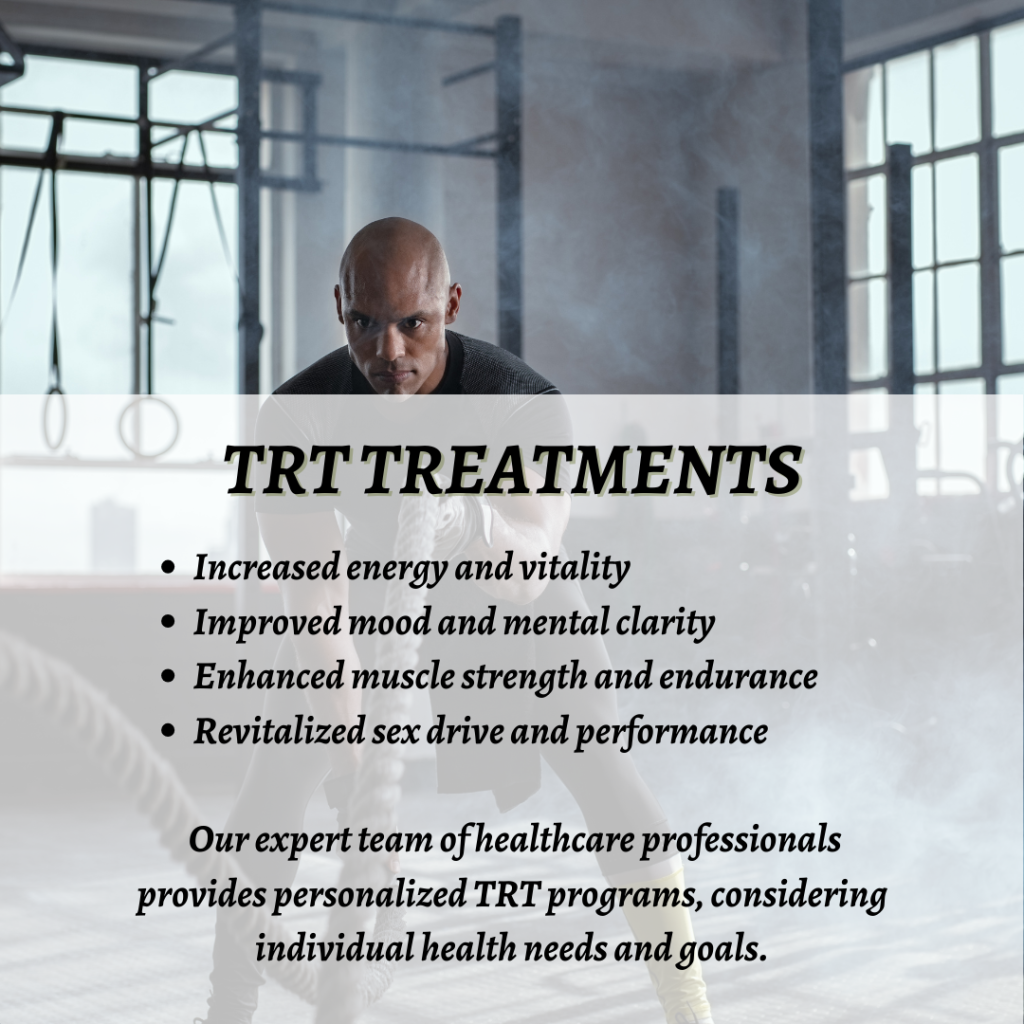 Image showcasing TRT treatments and their benefits